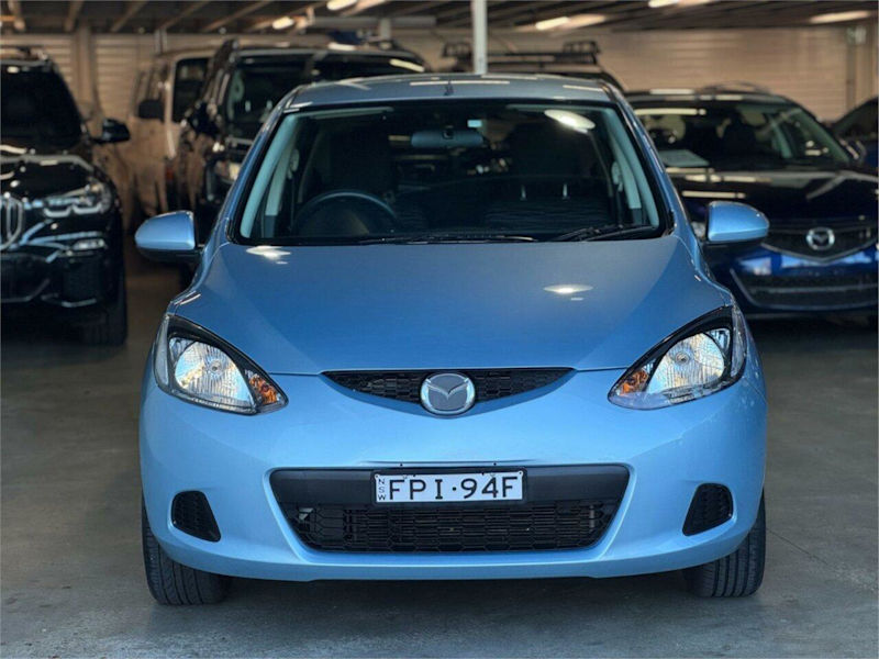 2009 Mazda 2 DE10Y1 Neo Light Blue 4 Speed Automatic Hatchback62882728107521111