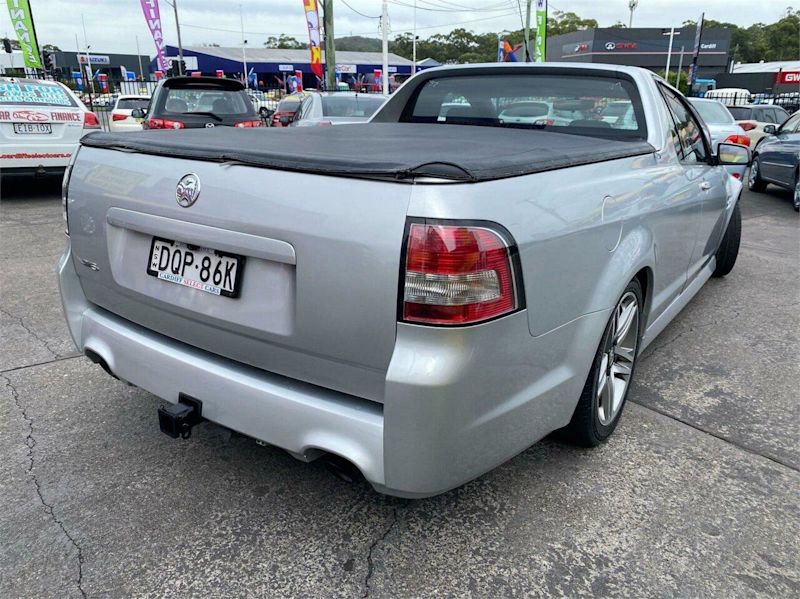 2011 Holden Commodore VE II SV6 Silver, Chrome 6 Speed Automatic Utility62882728297090112