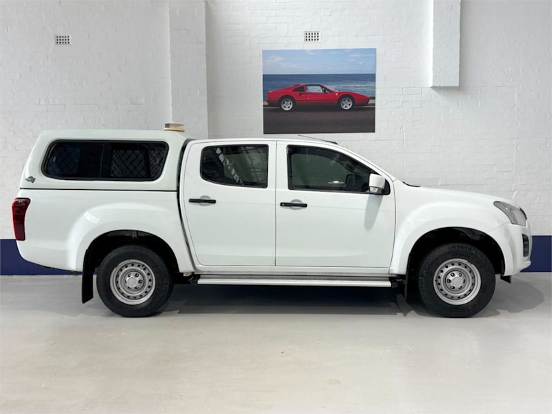 2018 Isuzu D-MAX MY18 SX Crew Cab 4x2 High Ride White 6 Speed Sports Automatic Utility62936658471170113