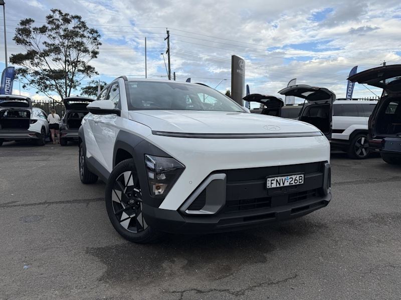 2024 Hyundai Kona SX2.V2 MY25 Hybrid D-CT 2WD Atlas White 6 Speed Sports Automatic Dual Clutch Wagon62882738155907110