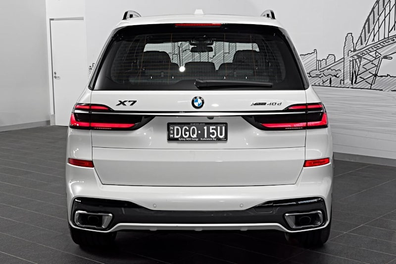 2025 BMW X7 G07 LCI xDrive40d M Sport White Sports Automatic SUV62933713043585114