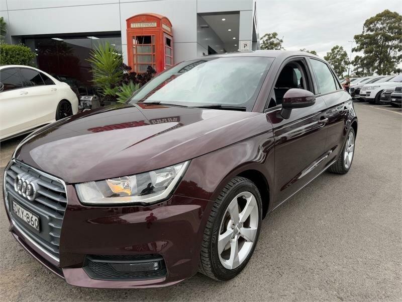 2016 Audi A1 8X MY16 Sport Sportback S Tronic Purple 7 Speed Sports Automatic Dual Clutch Hatchback62937625554946112
