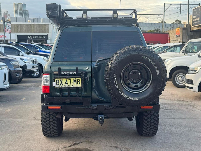 2001 Nissan Patrol GU III MY2002 TI Green 5 Speed Sports Automatic Wagon62882771984257114