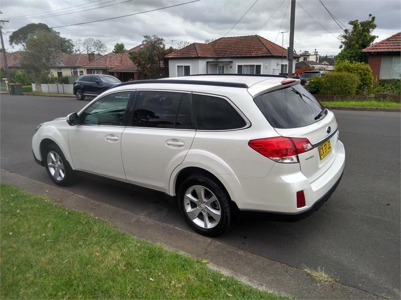 2013 Subaru Outback B5A MY13 2.0D Lineartronic AWD Premium White 7 Speed Constant Variable Wagon62933711776258113