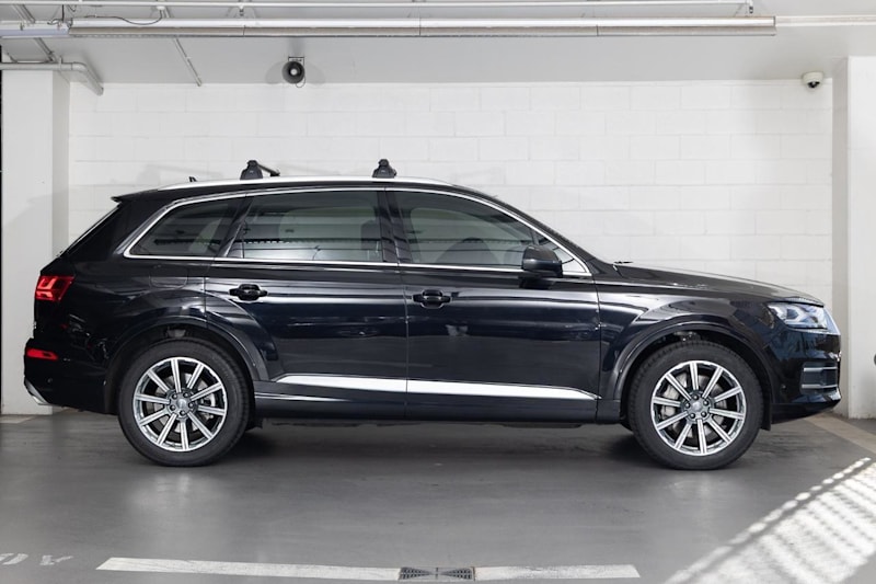 2018 Audi Q7 4M MY18 TDI Tiptronic Quattro Black 8 Speed Sports Automatic Wagon62934707769091112