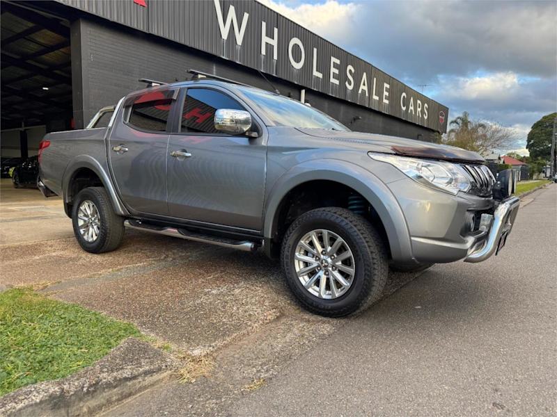 2015 Mitsubishi Triton MQ MY16 GLS Double Cab Grey 5 Speed Sports Automatic Utility62934706404227110