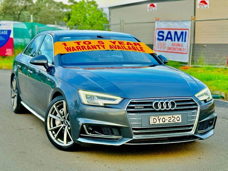 2018 Audi A4 F4 MY18 (B9) 2.0 TFSI Quattro S Tronic S LN Grey 7 Speed Auto Dual Clutch Sedan62882768387075111