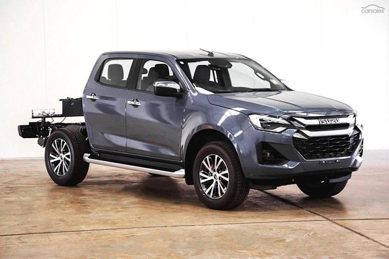2025 Isuzu D-MAX RG MY24 LS-U Crew Cab Grey 6 Speed Sports Automatic Cab Chassis62882736409603111