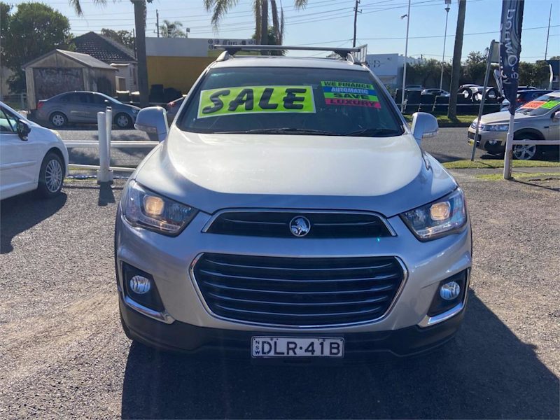 2016 Holden Captiva CG MY16 Active 7 Seater Silver, Chrome 6 Speed Automatic Wagon62935691014274112