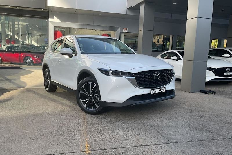 2025 Mazda CX-5 KF4WLA G25 SKYACTIV-Drive i-ACTIV AWD Touring Rhodium White 6 Speed Sports Automatic62882731203457110