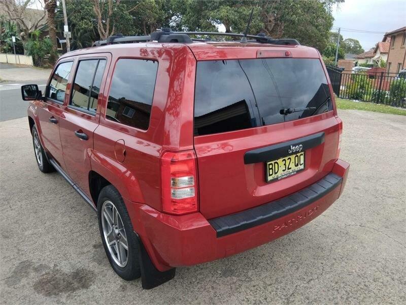 2009 Jeep Patriot MK MY2010 Sport CVT Auto Stick Red 6 Speed Constant Variable Wagon62933709000578114