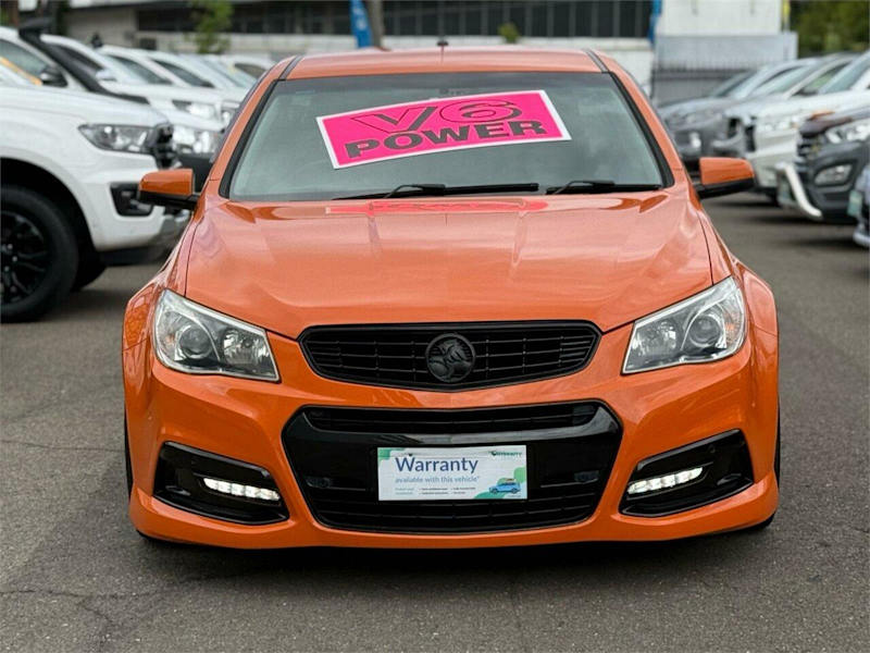 2014 Holden Ute VF SV6 Orange 6 Speed Manual Utility62933713037443111