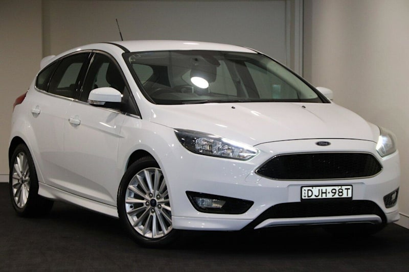 2016 Ford Focus LZ Sport White Automatic Hatchback62933713218817110