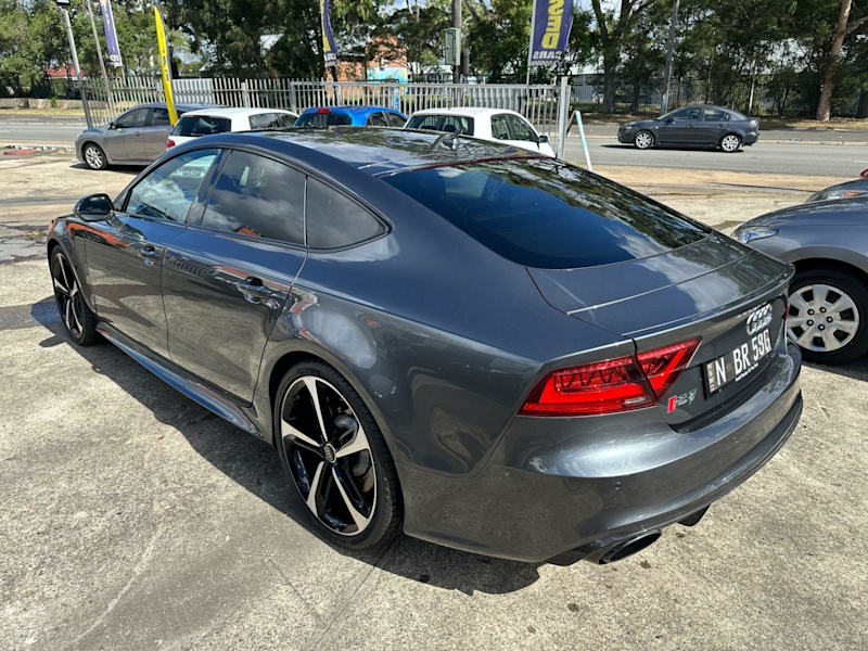 2014 Audi RS 7 4.0 TFSI quattro 4G Grey Automatic Hatchback62933708627330114