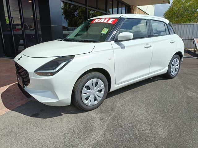 2024 Suzuki Swift UZ Hybrid Pure White Pearl 1 Speed Automatic Hatchback62933704340739111