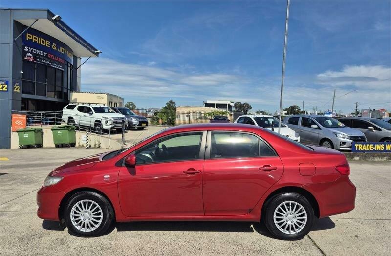 2010 Toyota Corolla ZRE152R MY10 Ascent Burgundy 4 Speed Automatic Sedan62938583746945114