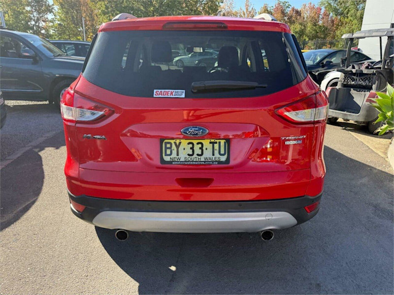 2014 Ford Kuga TF Trend AWD Red 6 Speed Sports Automatic Wagon62935688899841114