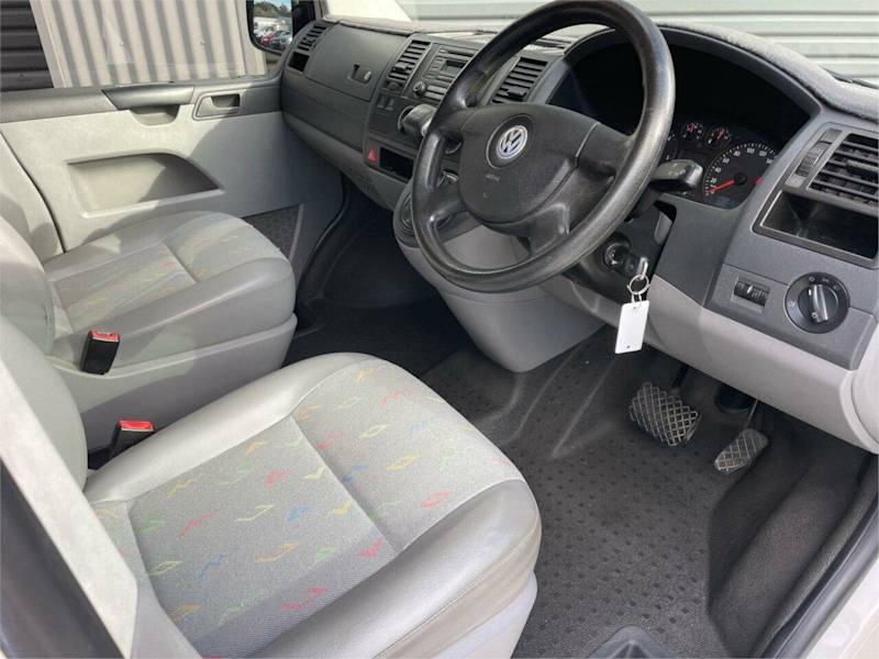 2008 Volkswagen Transporter T5 MY08 Crewvan Low Roof White 6 Speed Sports Automatic Van62938583405058114