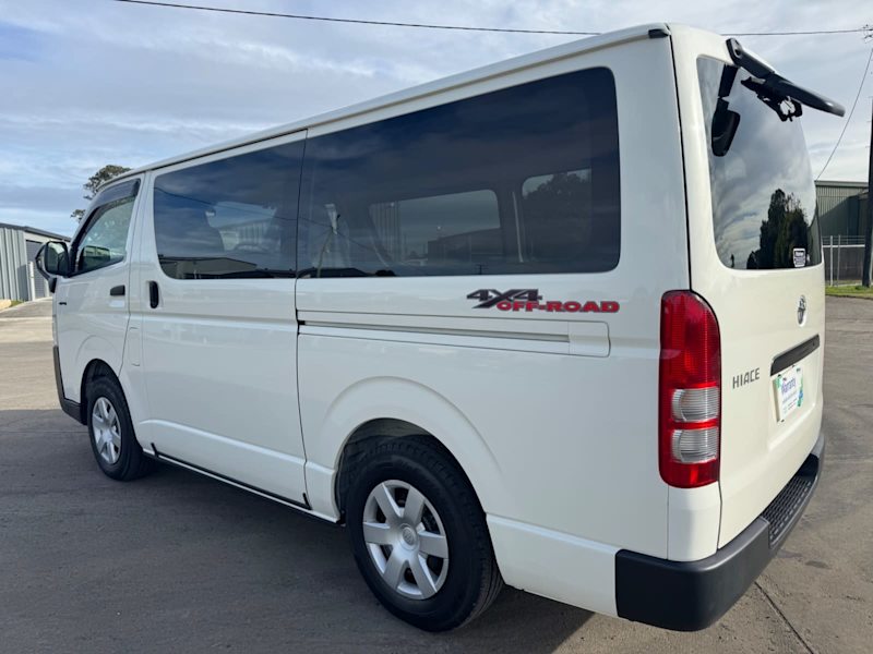 2020 TOYOTA 4X4 HIACE LWB (4 DOOR  OPTION), diesel auto, low kms 4WD!62940490541955114