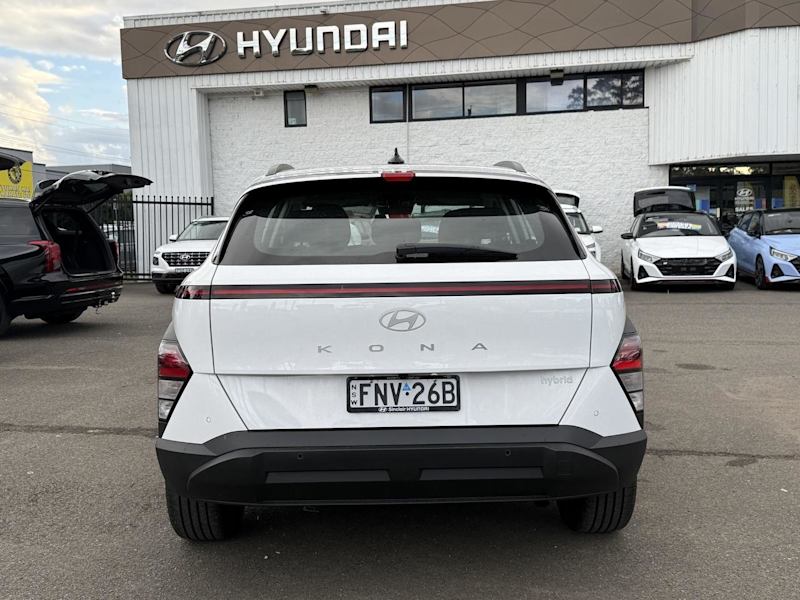 2024 Hyundai Kona SX2.V2 MY25 Hybrid D-CT 2WD Atlas White 6 Speed Sports Automatic Dual Clutch Wagon62882738155907113