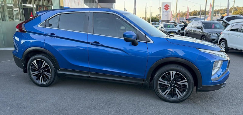2020 Mitsubishi Eclipse Cross YB MY21 ES 2WD Blue 8 Speed Constant Variable Wagon62937624709378113