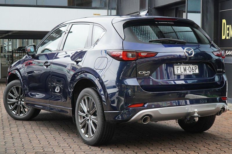 2024 Mazda CX-5 KF4WLA G25 SKYACTIV-Drive i-ACTIV AWD Akera Deep Crystal Blue 6 Speed62934705048963112