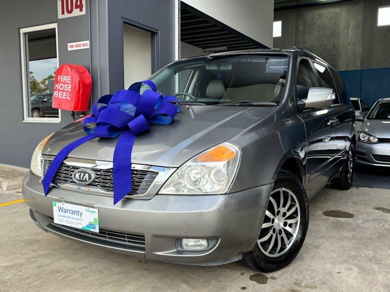 2010 Kia Grand Carnival SLi VQ MY11 Grey 5 Speed Automatic Wagon62935693726209112