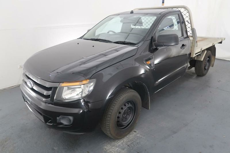 2012 Ford Ranger PX XL Black 5 Speed Manual Cab Chassis62935692793986112