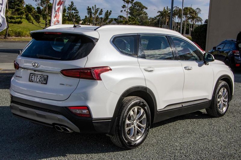 2018 Hyundai Santa Fe TM MY19 Active White 8 Speed Sports Automatic Wagon62885350137089113
