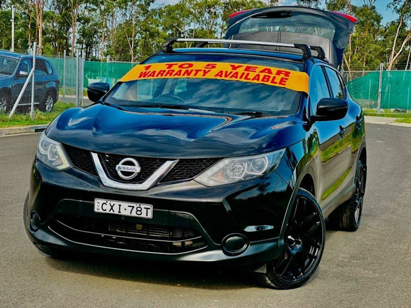 2014 Nissan Qashqai J11 ST Black Continuous Variable Wagon62886406676483111