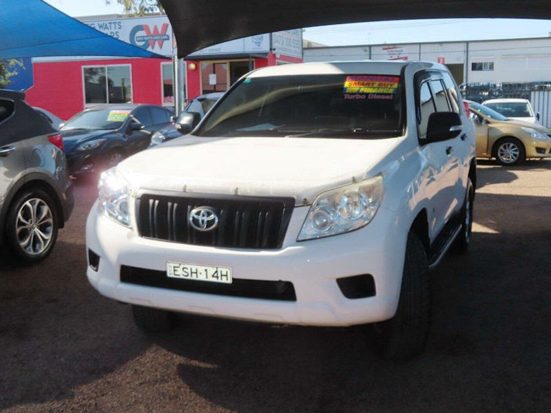 2009 Toyota Landcruiser Prado KDJ150R GX White 6 Speed Manual Wagon62934706526722112