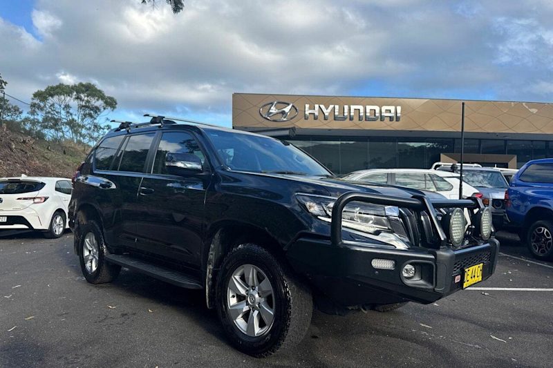 2022 Toyota Landcruiser Prado GDJ150R GXL Peacock Black 6 Speed Sports Automatic Wagon62939538411011110