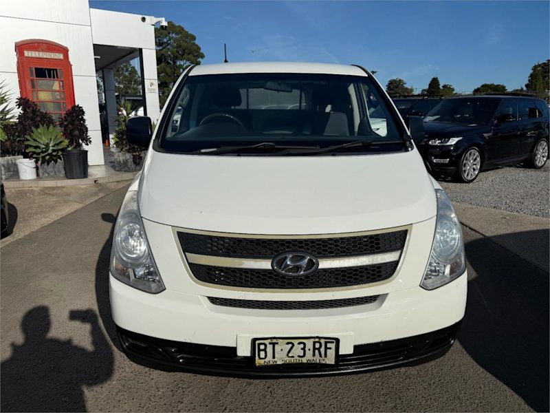 2010 Hyundai iLOAD TQ-V White 5 Speed Sports Automatic Van62937625600515111