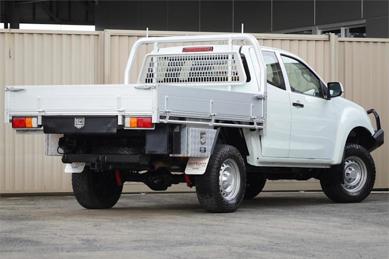 2017 Isuzu D-MAX TF MY17 SX (4x4) White 6 Speed Automatic Space Cab Chassis62940490715779111