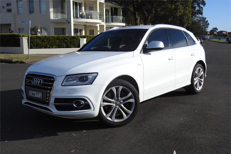2014 Audi SQ5 8R MY14 3.0 TDI Quattro White 8 Speed Automatic Wagon62933706225923113