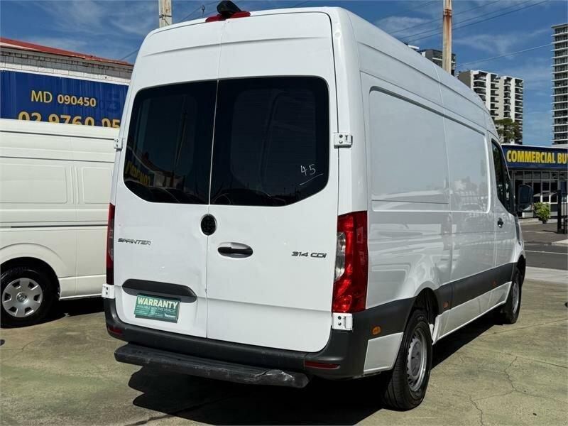 2018 Mercedes-Benz Sprinter VS30 314CDI High Roof LWB 7G-Tronic + RWD White 7 Speed Sports Automatic62882772188419114