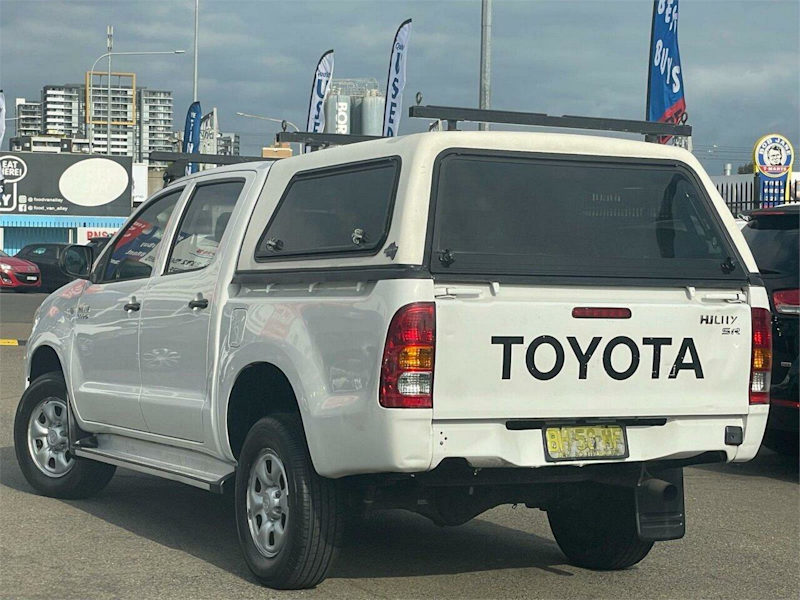 2010 Toyota Hilux KUN26R MY10 SR White 4 Speed Automatic Utility62882736335362113