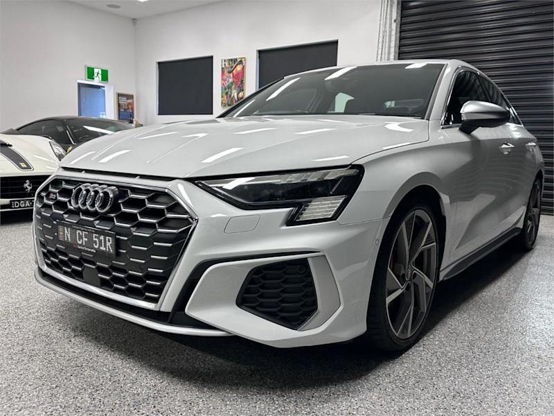 2021 Audi S3 8Y GY MY22 S Tronic Quattro White 7 Speed Sports Automatic Dual Clutch Sedan62933705529090111