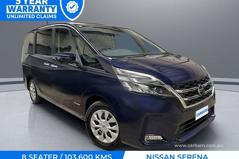 2020 Nissan Serena GC27 XV WATERPROOF SEAT CAR Azuliteblue Automatic People Mover62934700953601110