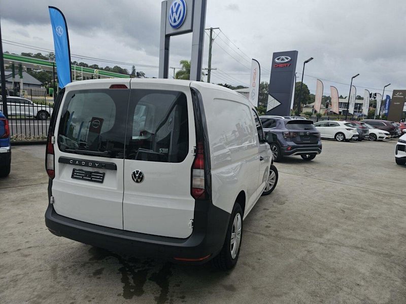 2023 Volkswagen Caddy SKN MY24 TDI320 Cargo SWB DSG Candy White 7 Speed Sports Automatic Dual Clutch62932712957571114