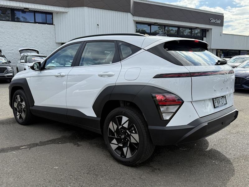 2025 Hyundai Kona SX2.V2 MY25 2WD Atlas White 1 Speed Constant Variable Wagon62882738259202114