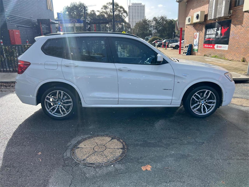2016 BMW X3 F25 LCI xDrive20i Steptronic White 8 Speed Automatic Wagon62935681133955111