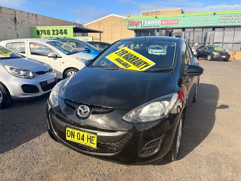 2013 Mazda 2 DE10Y2 MY14 Neo Sport Black 4 Speed Automatic Hatchback62932712866179113
