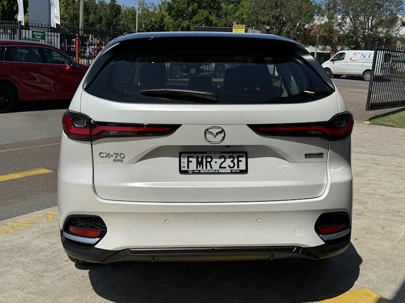2024 Mazda CX-70 KJ D50e Skyactiv-Drive i-ACTIV AWD GT Rhodium White 8 Speed Sports Automatic Wagon62934700241794114
