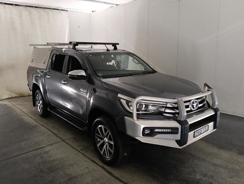 2017 Toyota Hilux GUN126R SR5 Double Cab Grey 6 Speed Sports Automatic Utility62932715534593110
