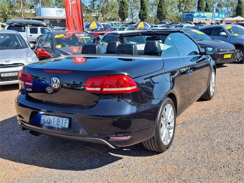 2013 Volkswagen EOS 1F MY14 103TDI DSG Black 6 Speed Sports Automatic Dual Clutch Convertible62934697953921114