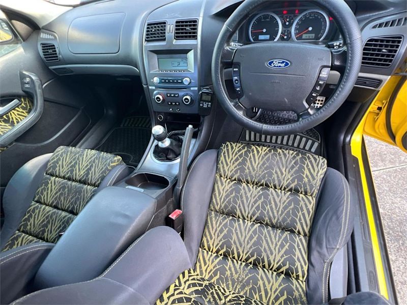 2004 Ford Falcon BA MkII XR8 Yellow 6 Speed Manual Utility62935692299266113