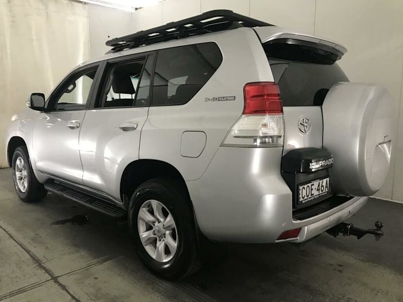 2013 Toyota Landcruiser Prado KDJ150R GXL Silver 5 Speed Sports Automatic Wagon62882738839553113