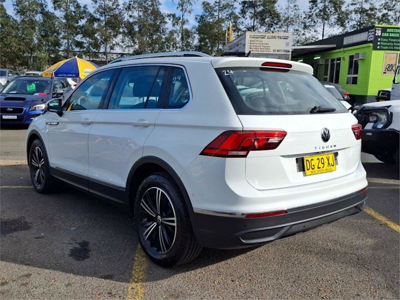 2023 Volkswagen Tiguan 5N MY23 110TSI Life DSG White 6 Speed Sports Automatic Dual Clutch Wagon62882767095810114
