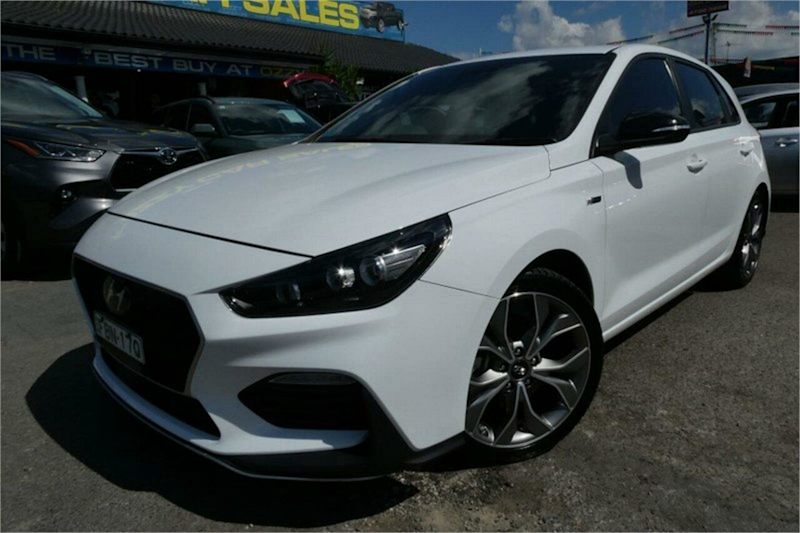 2023 Hyundai i30 PD.V4 MY23 N Line White 7 Speed Auto Dual Clutch Hatchback62882772803075111
